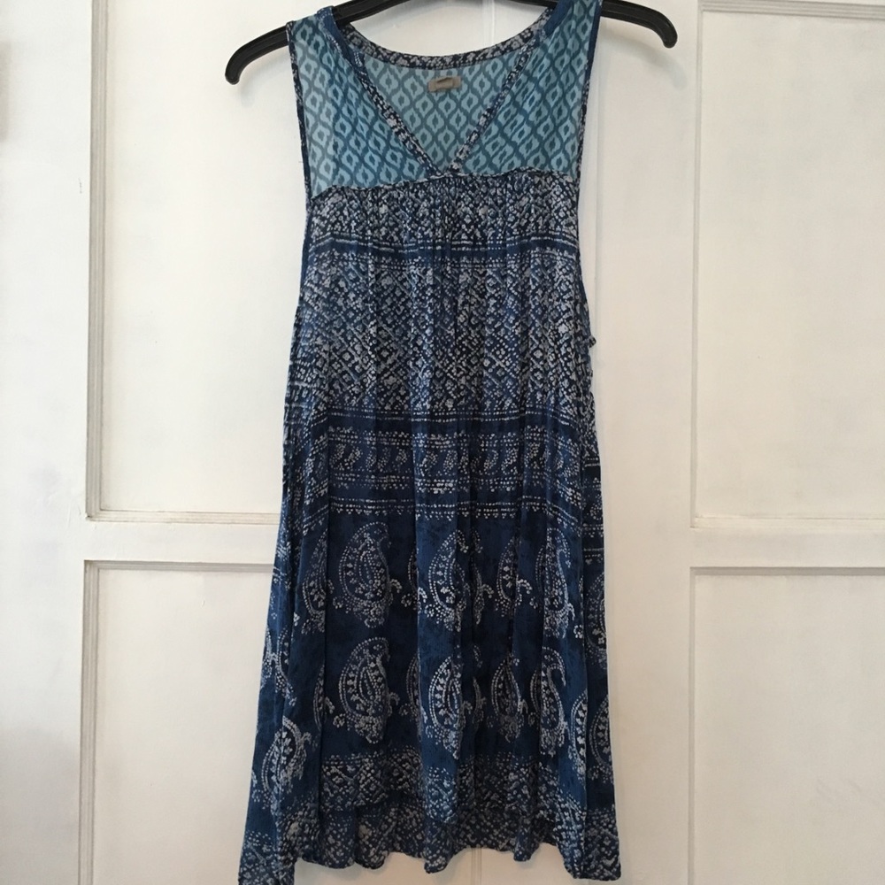 Blue Mini Dress